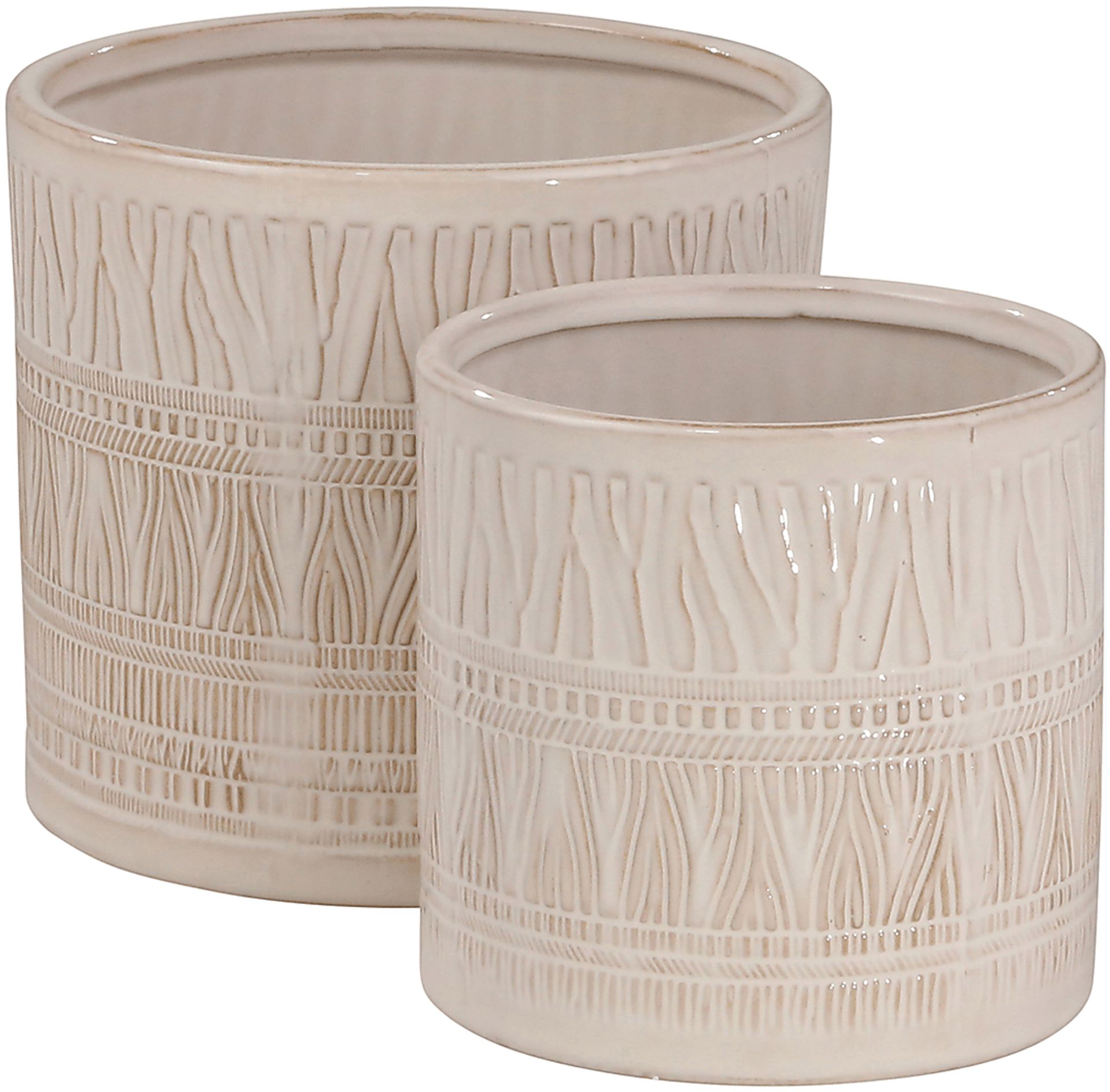 Nollia White Planter - Image 2