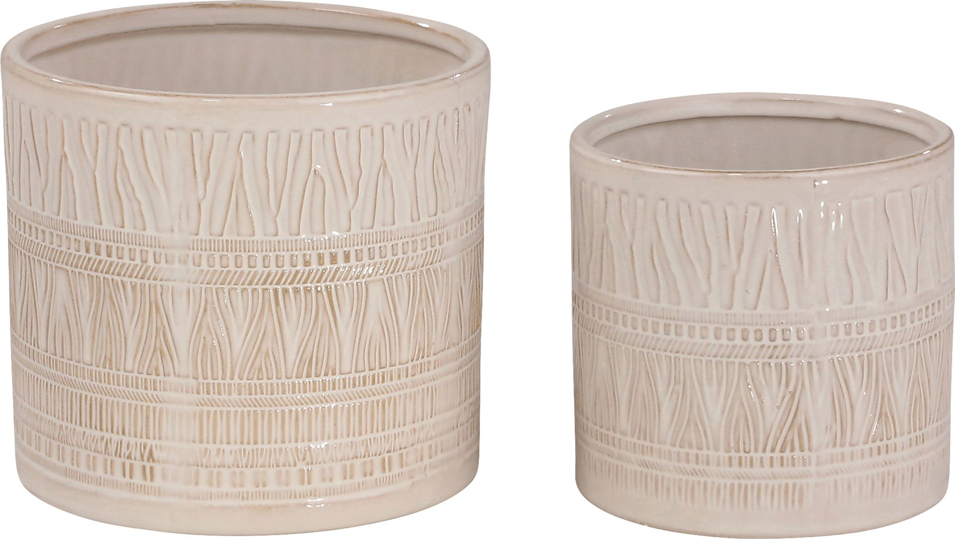 Nollia White Planter - Image 1