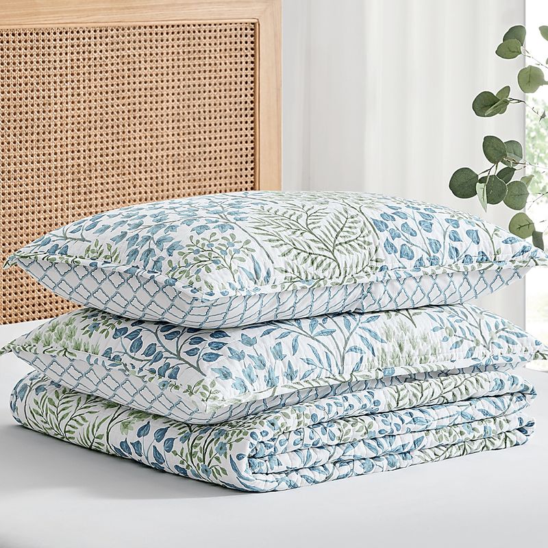Nomalu Green 2 Pc Twin/Twin XL Quilt Set