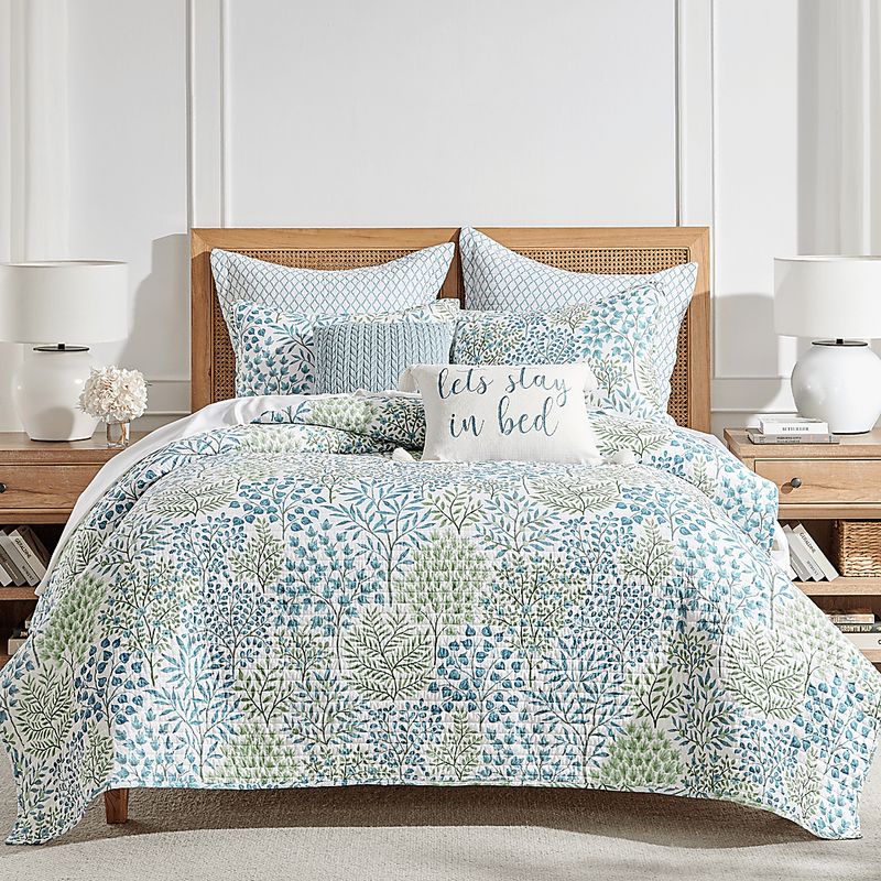 Nomalu Green 2 Pc Twin/Twin XL Quilt Set