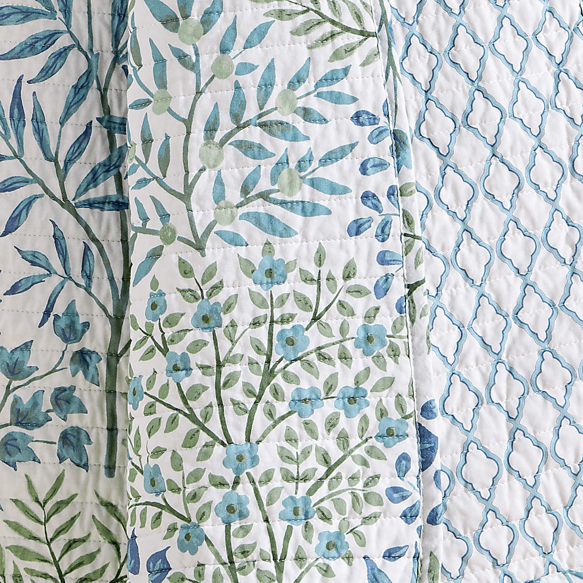 Nomalu Green Quilted Throw Blanket - Image 5