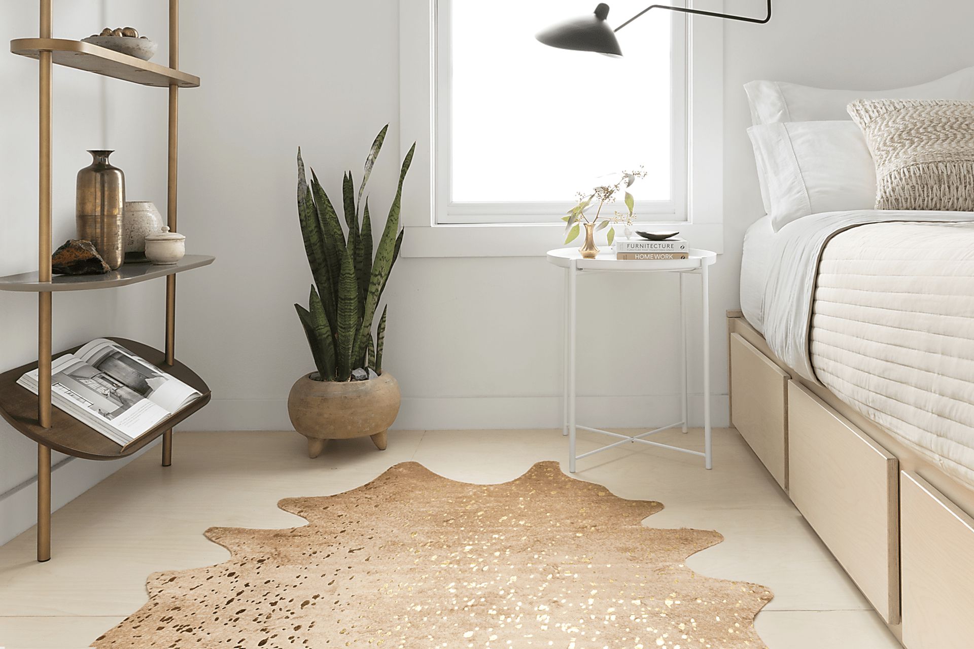 Nomsa Brown 5' x 6'6 Rug - Image 3