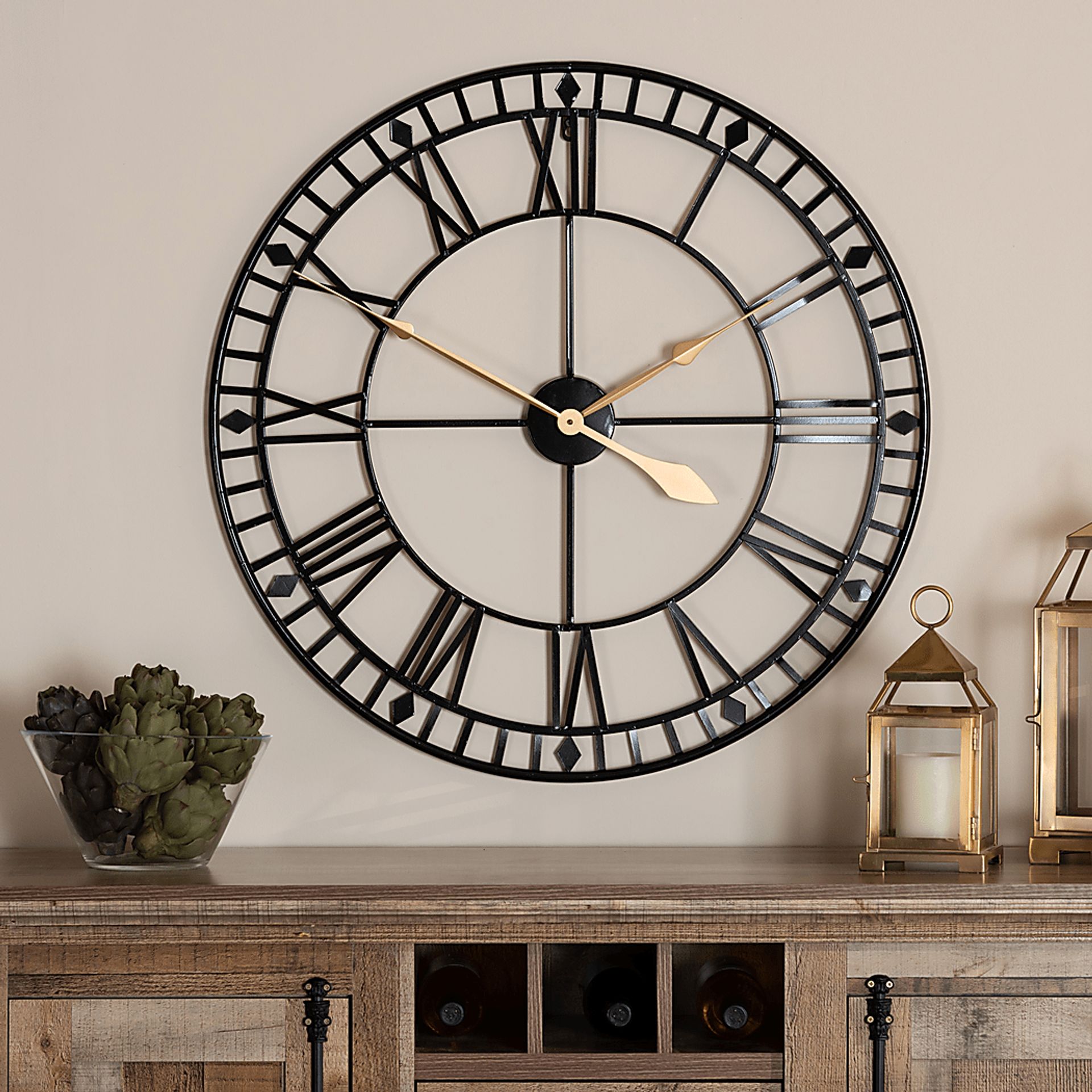 Nonie Gold Wall Clock - Image 2