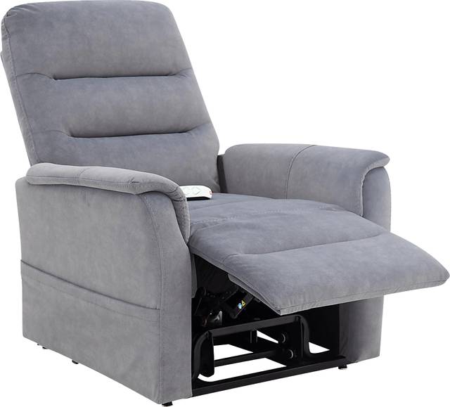 Noorriop Gray Power Lift Chair - Thumbnail - Image 1