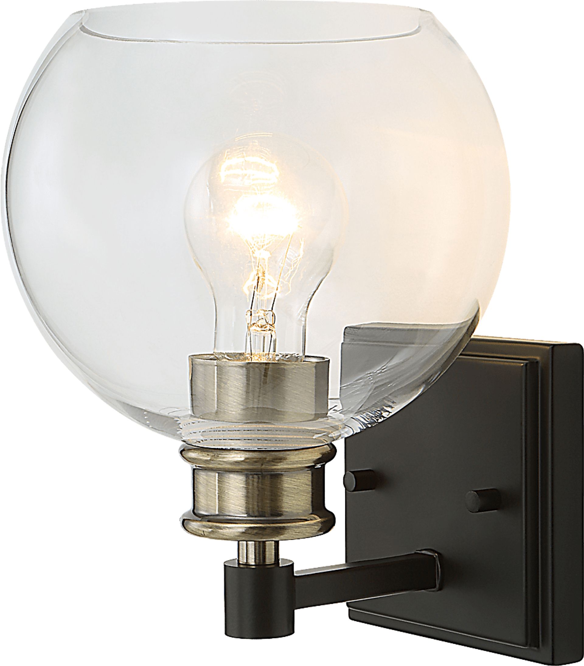 Nora Gate Black Sconce - Image 1