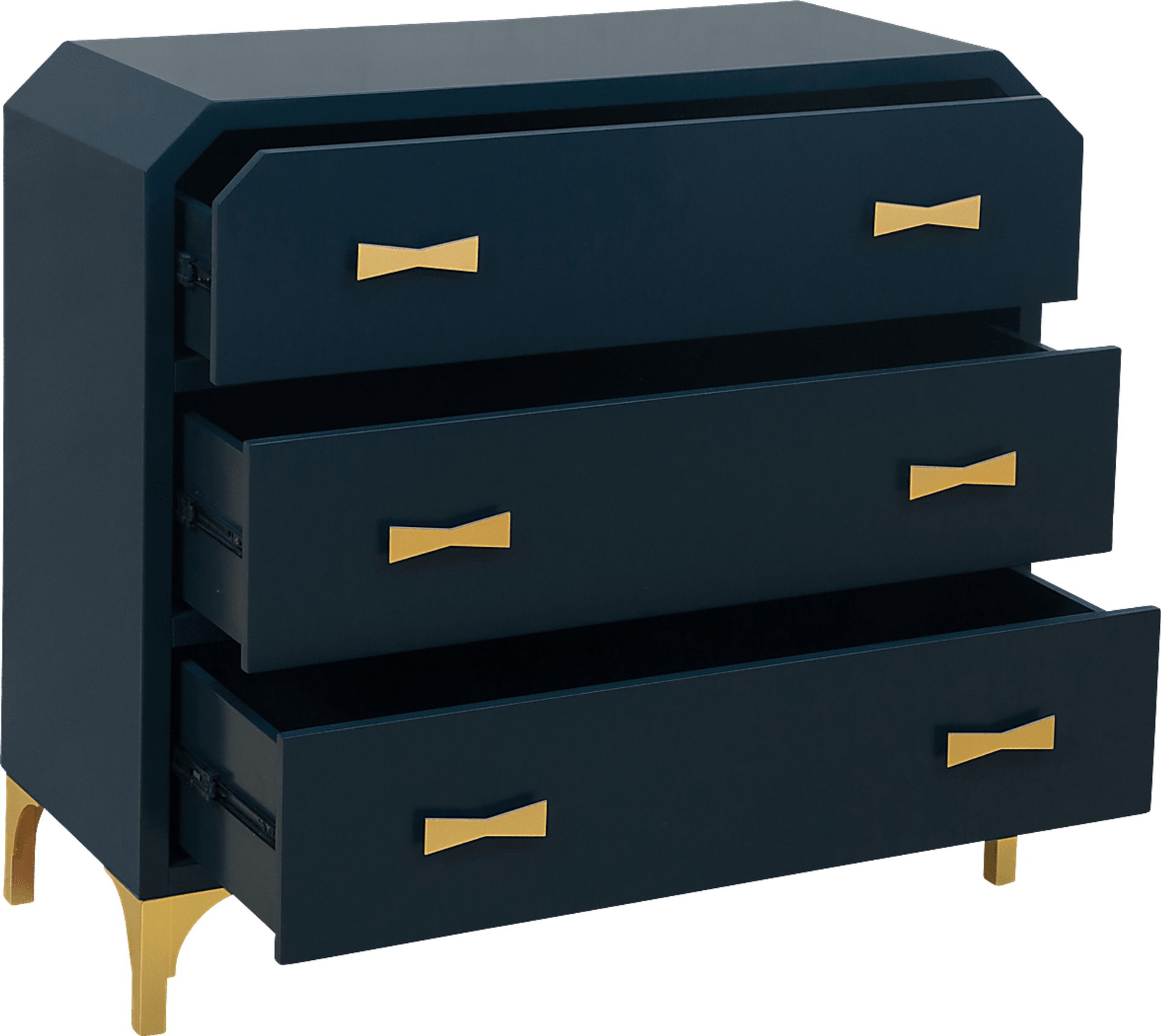 Nora Road Blue Accent Cabinet - Image 2