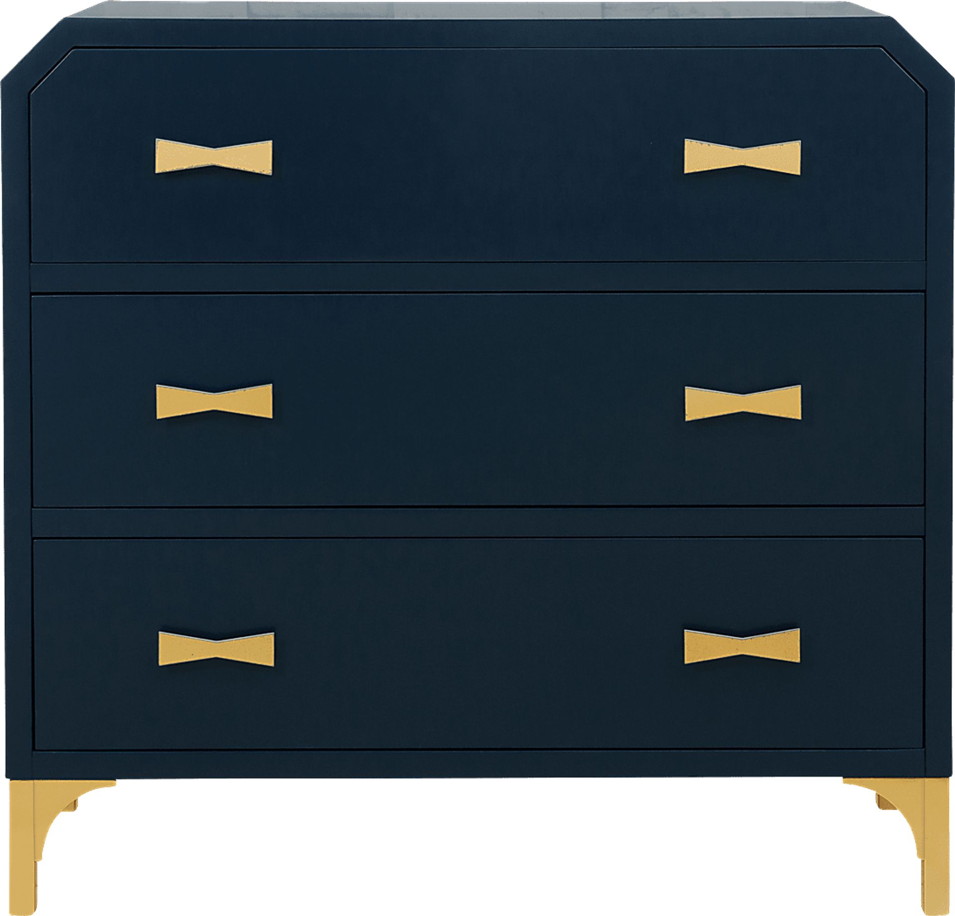 Nora Road Blue Accent Cabinet - Image 3
