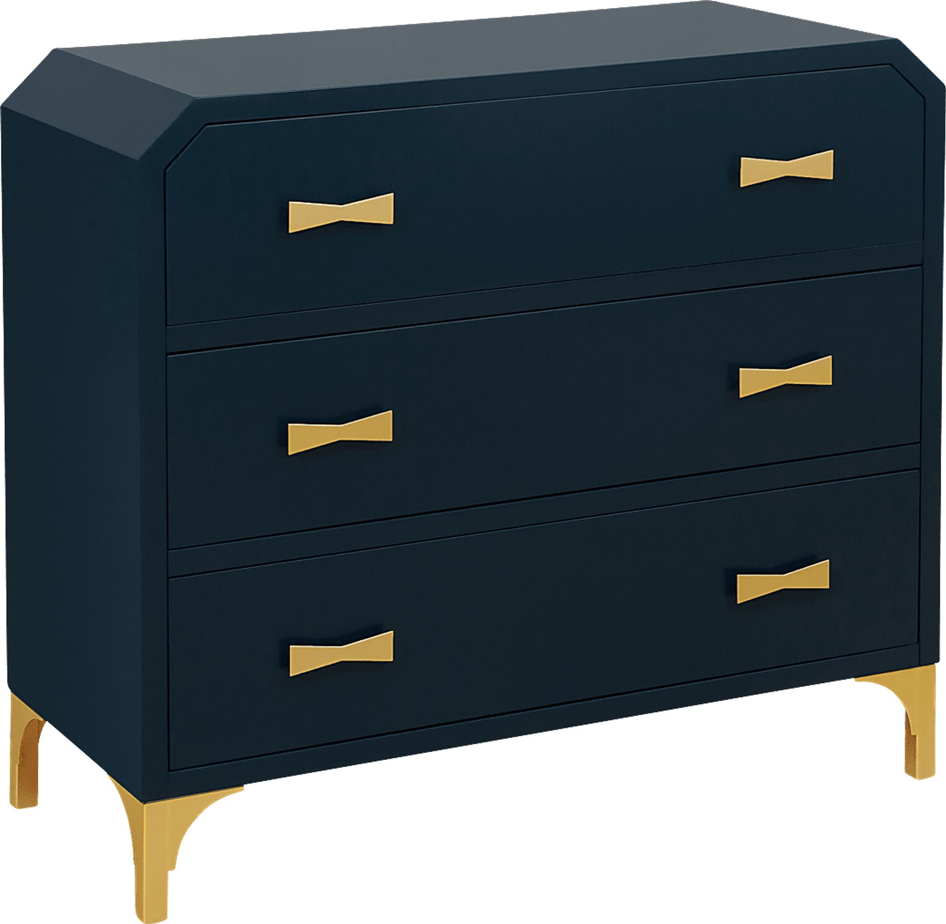 Nora Road Blue Accent Cabinet - Image 1