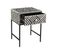 Norajean Black Nightstand
