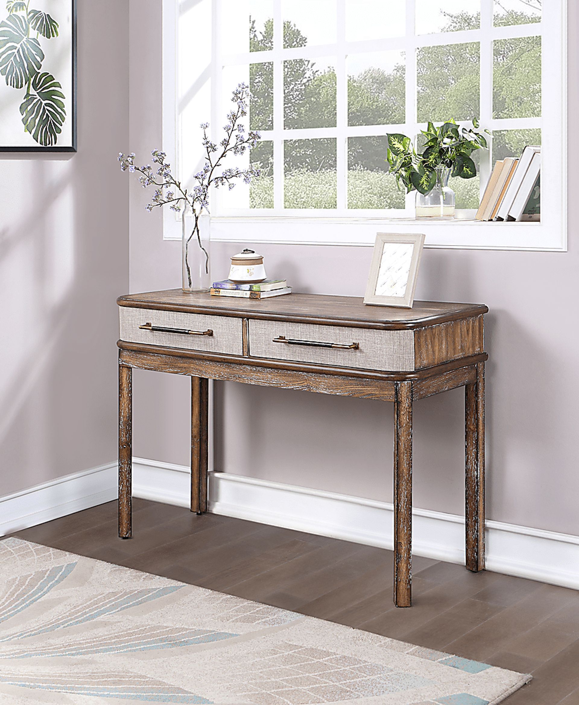 Noralae Brown Sofa Table - Image 8