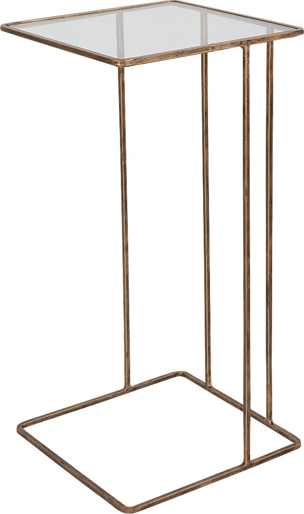 Noralane Gold Accent Table
