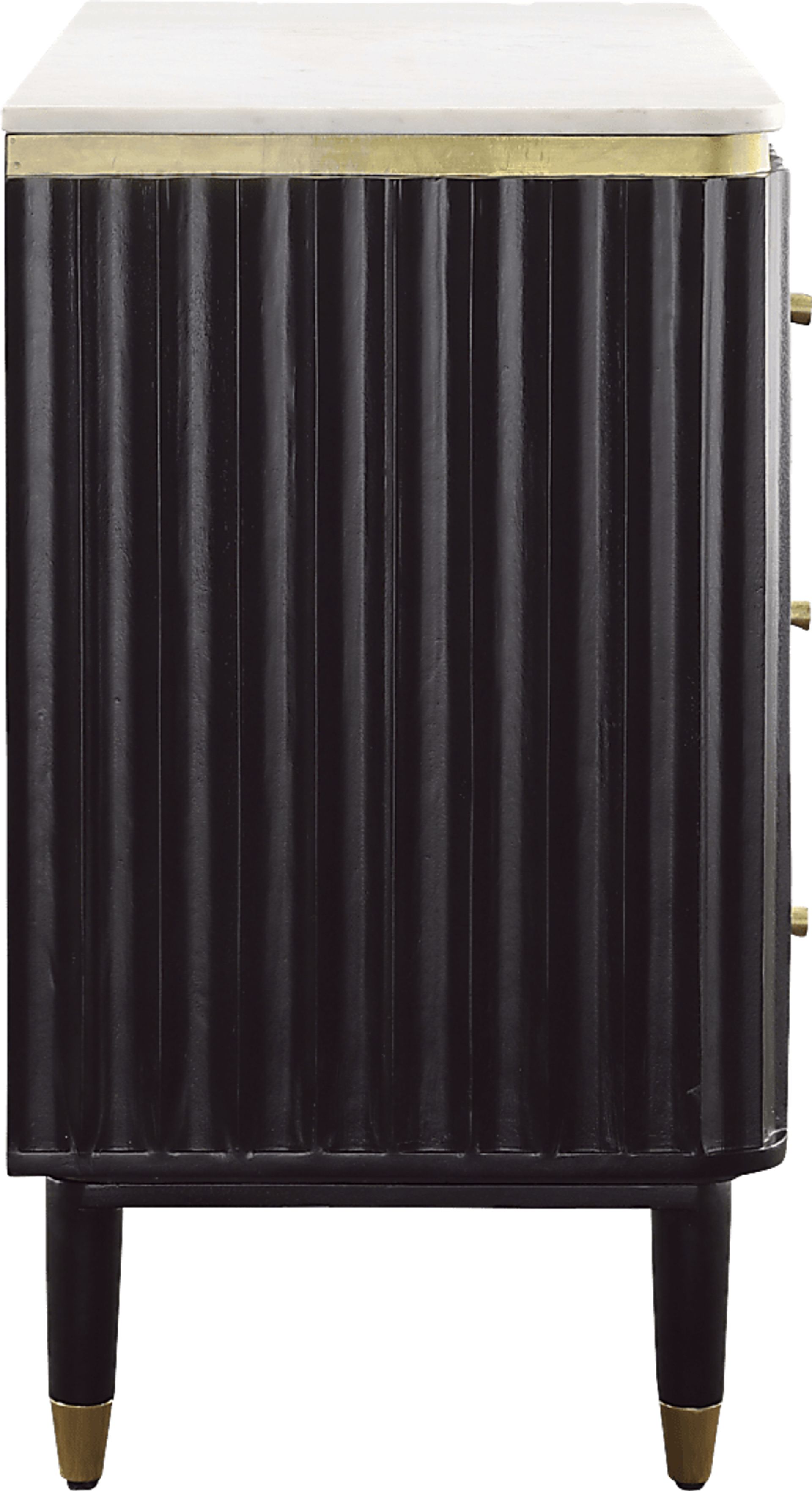 Noras Black Accent Cabinet - Image 5