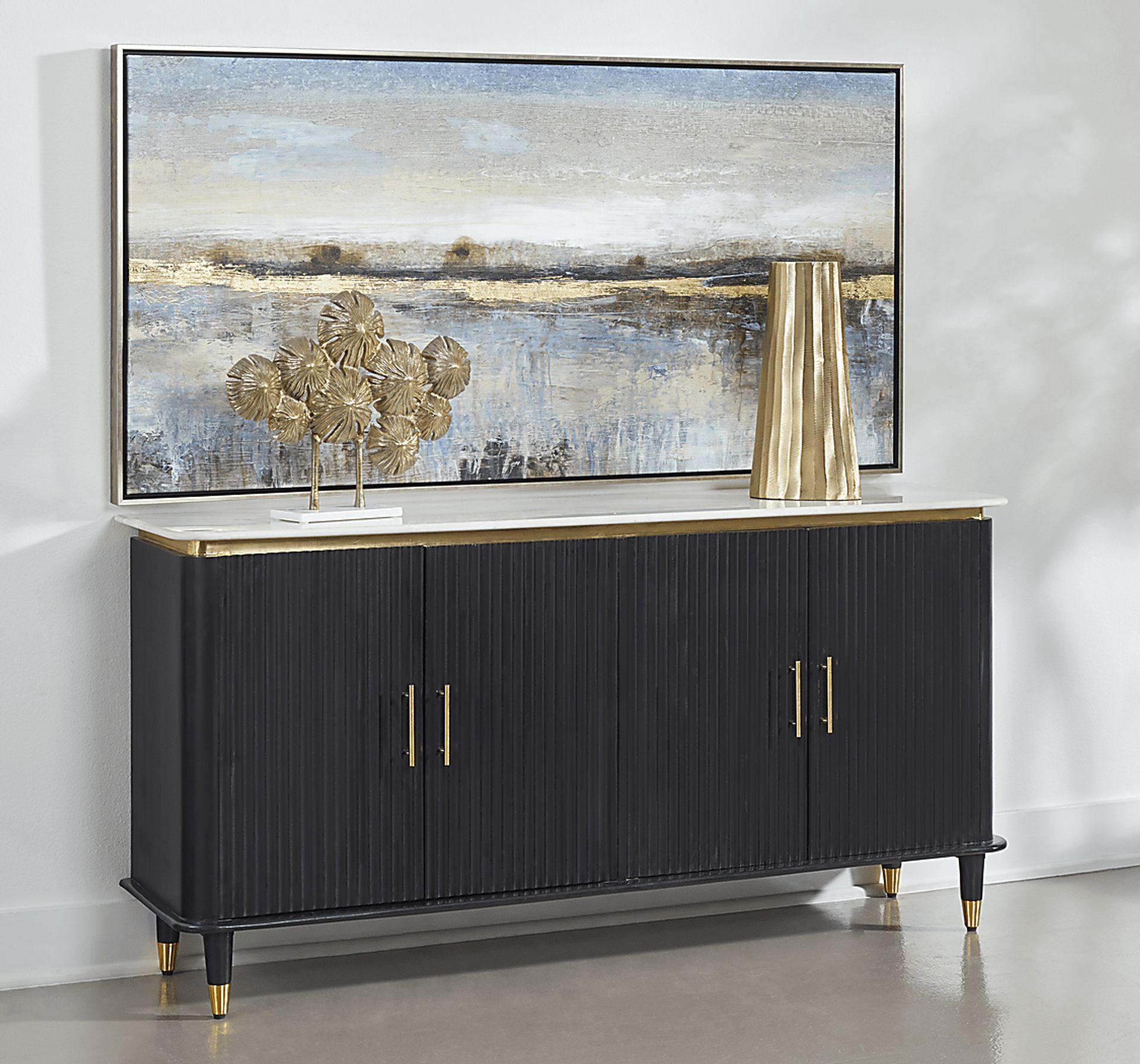 Noras Black Credenza - Image 2