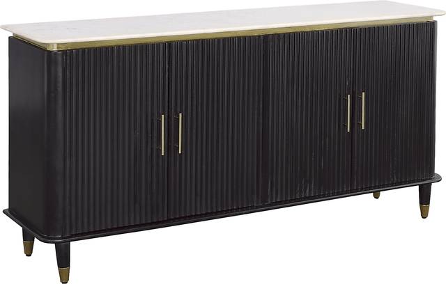 Noras Black Credenza - Thumbnail - Image 1