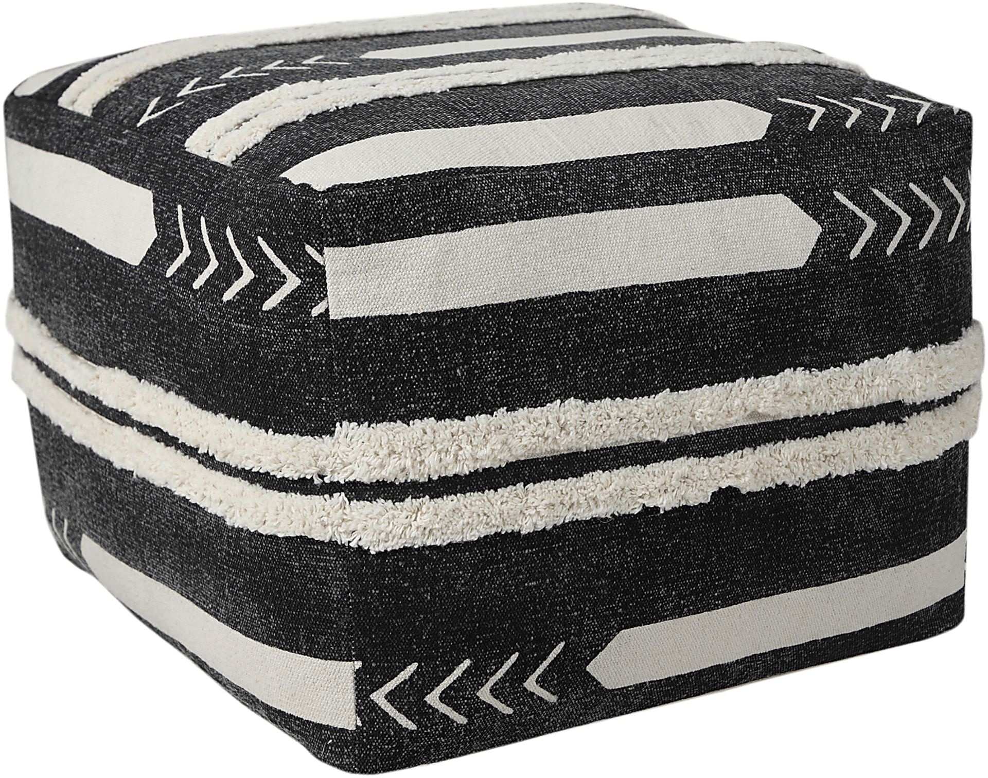 Norasen I Black Pouf - Image 5