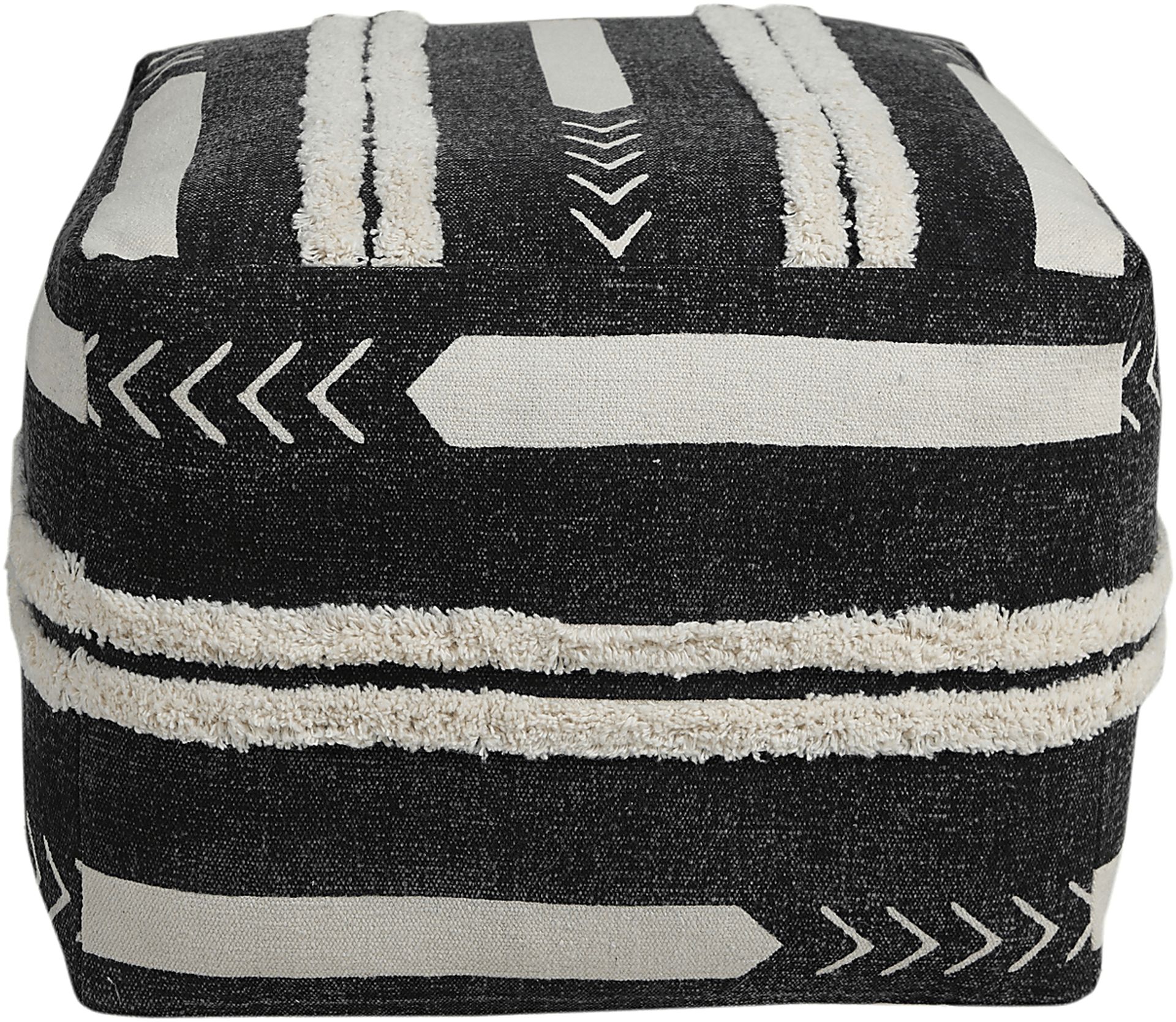 Norasen I Black Pouf - Image 6