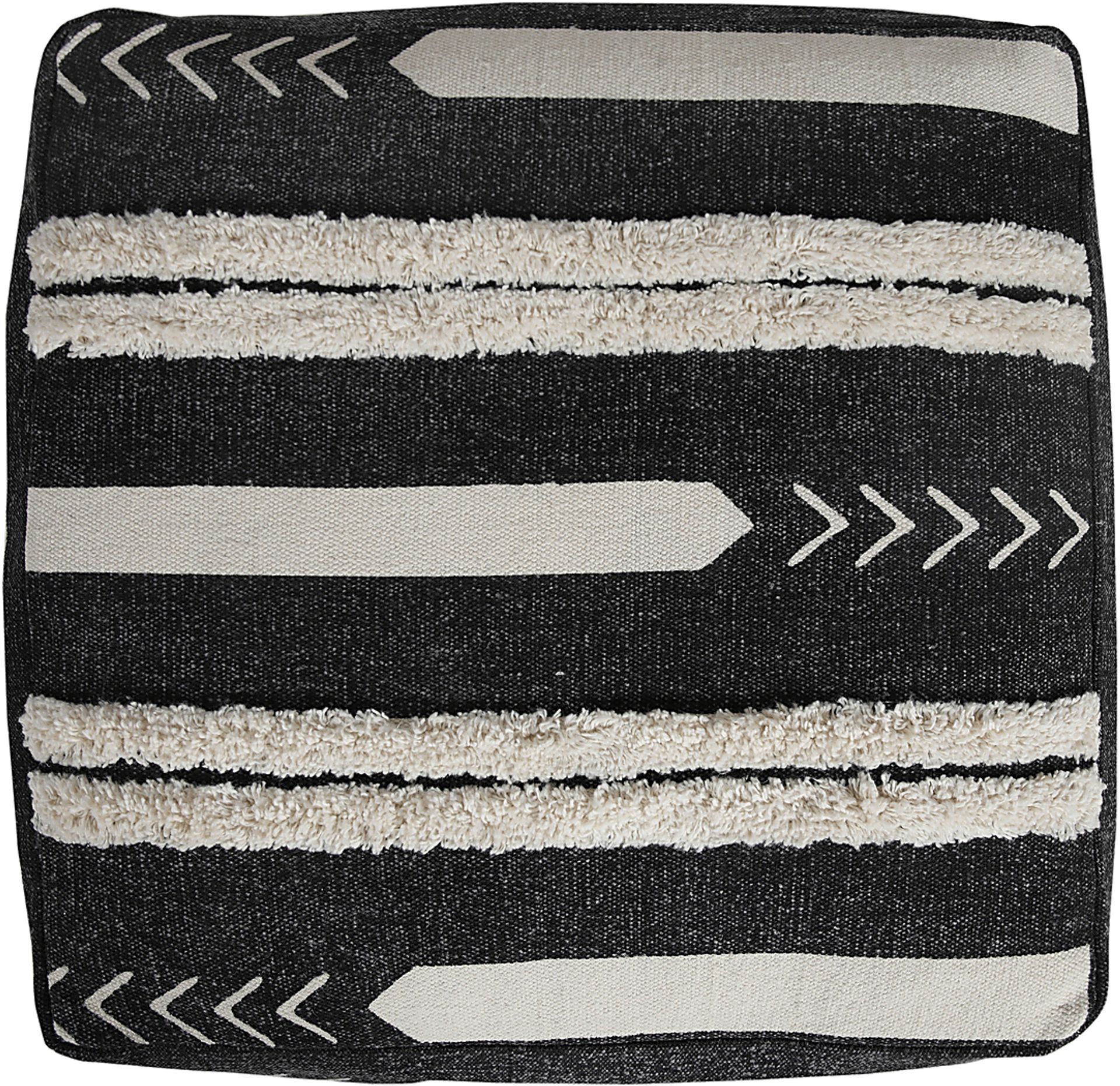 Norasen I Black Pouf - Image 7