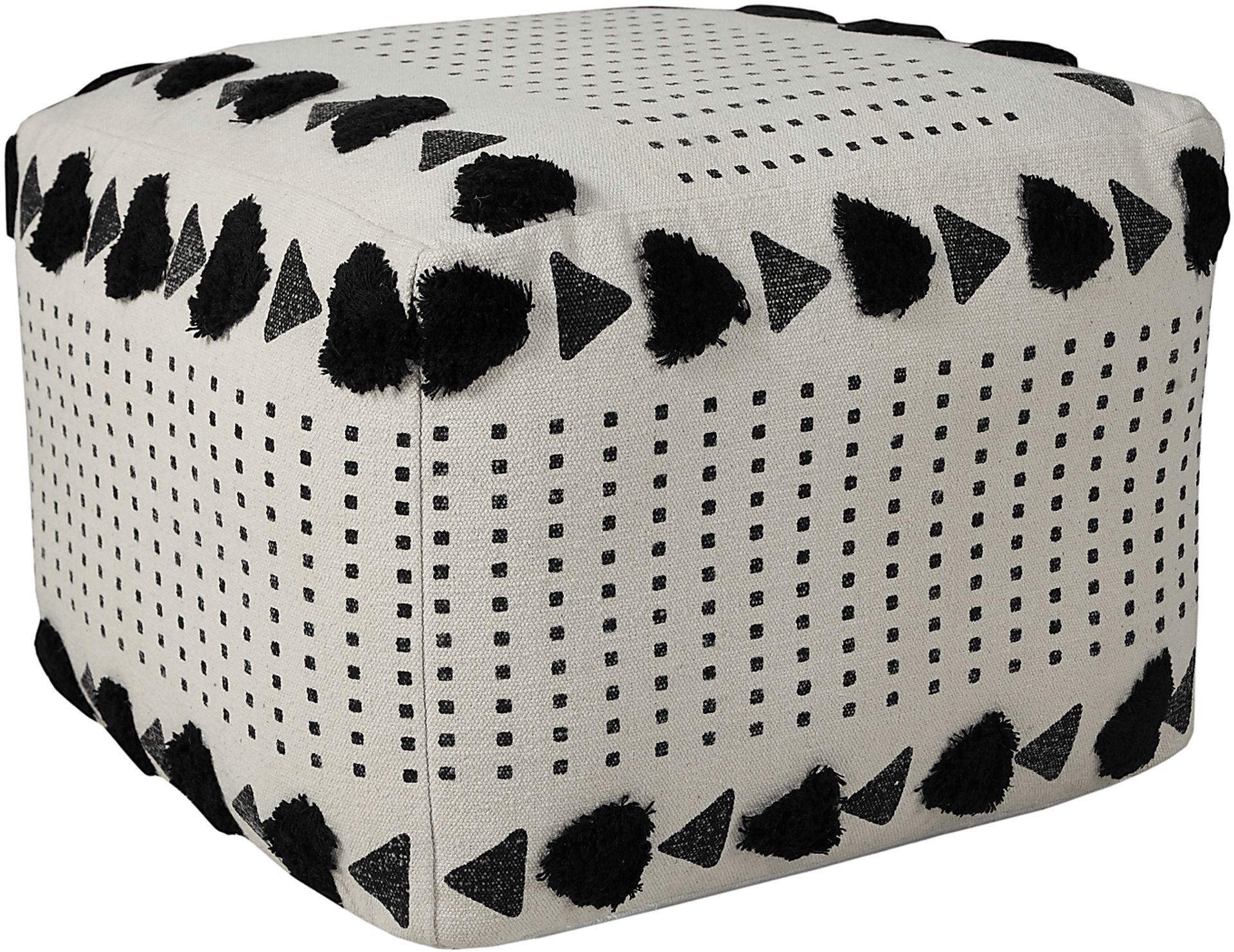 Norasen I Off White Pouf - Image 5