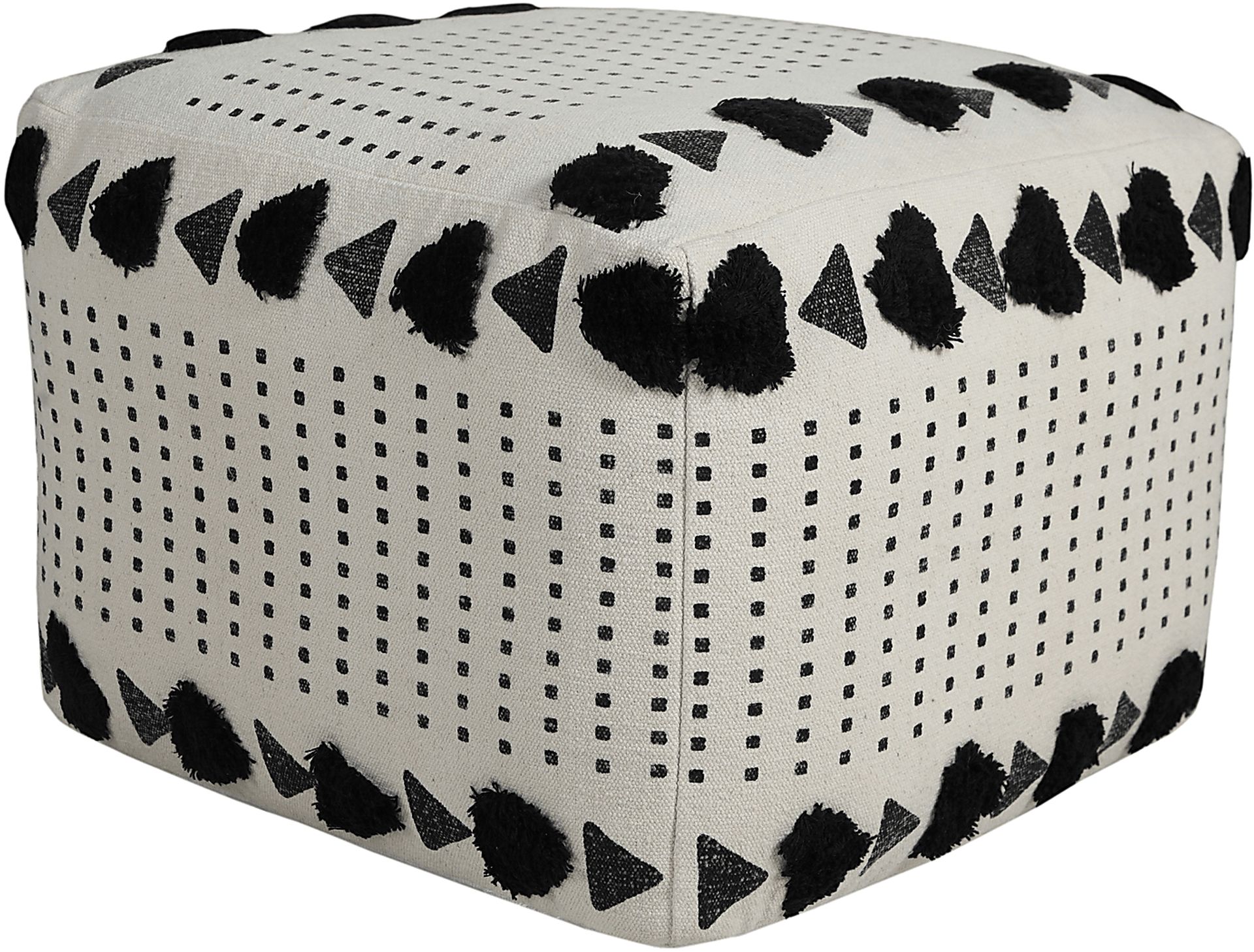 Norasen I Off White Pouf - Image 7