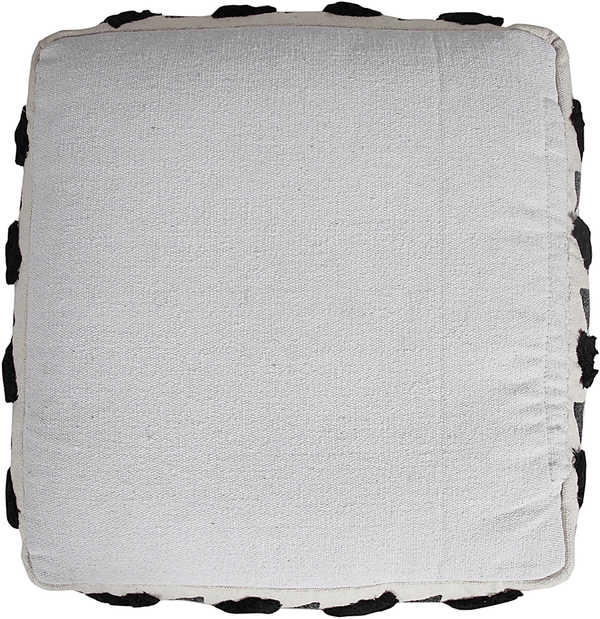 Norasen I Off White Pouf - Image 9