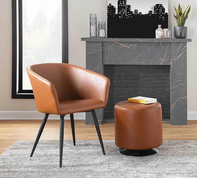Norastel II Camel Accent Chair - Thumbnail - Image 7