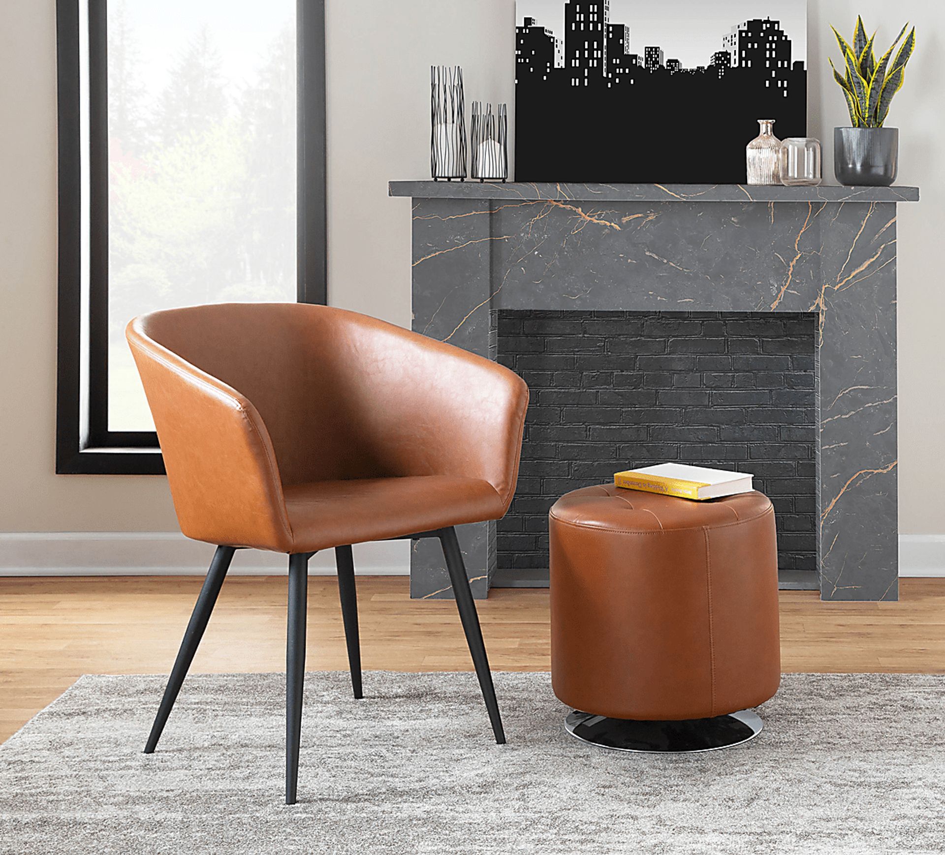 Norastel II Camel Accent Chair - Image 7
