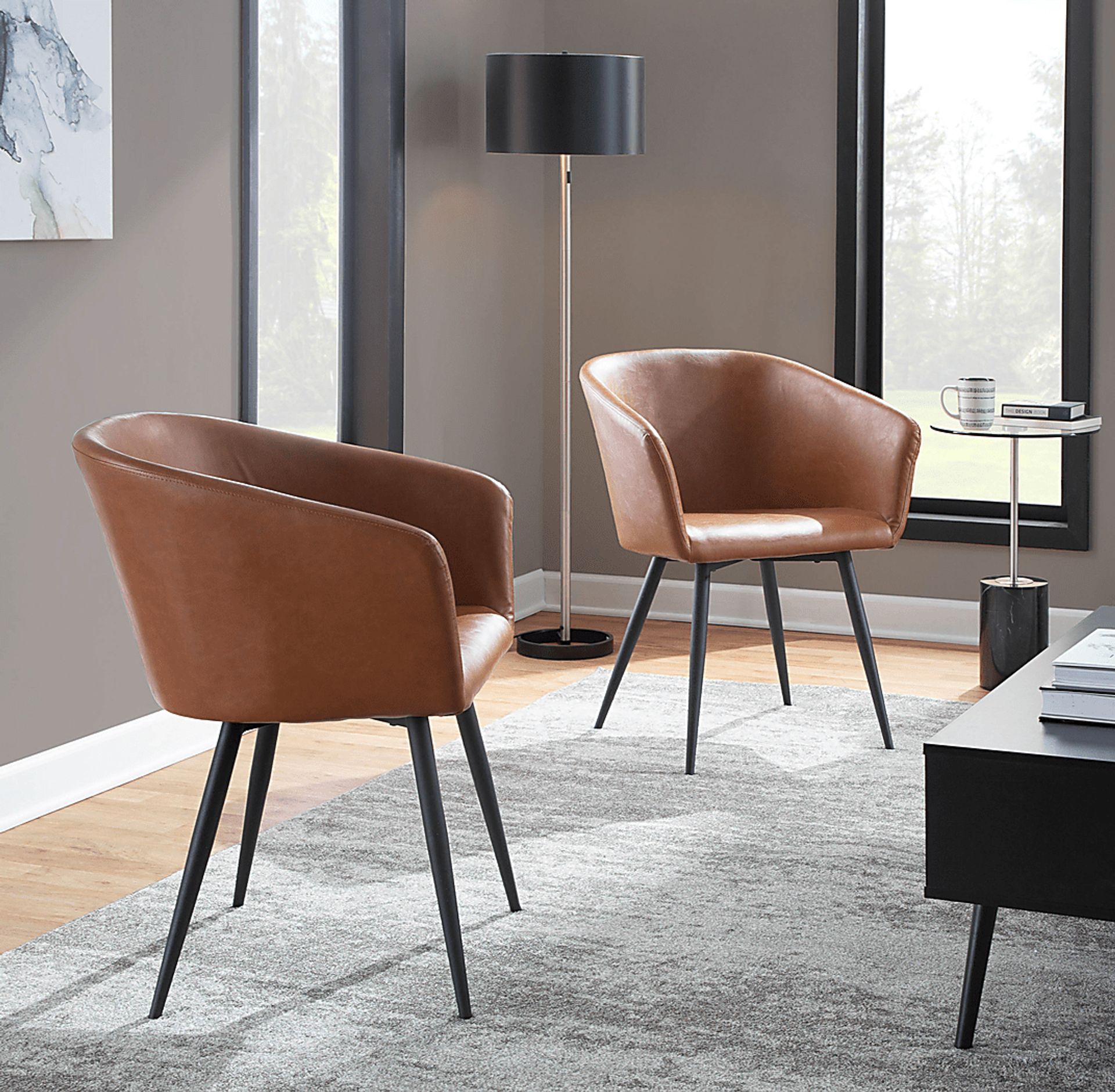 Norastel II Camel Accent Chair - Image 8