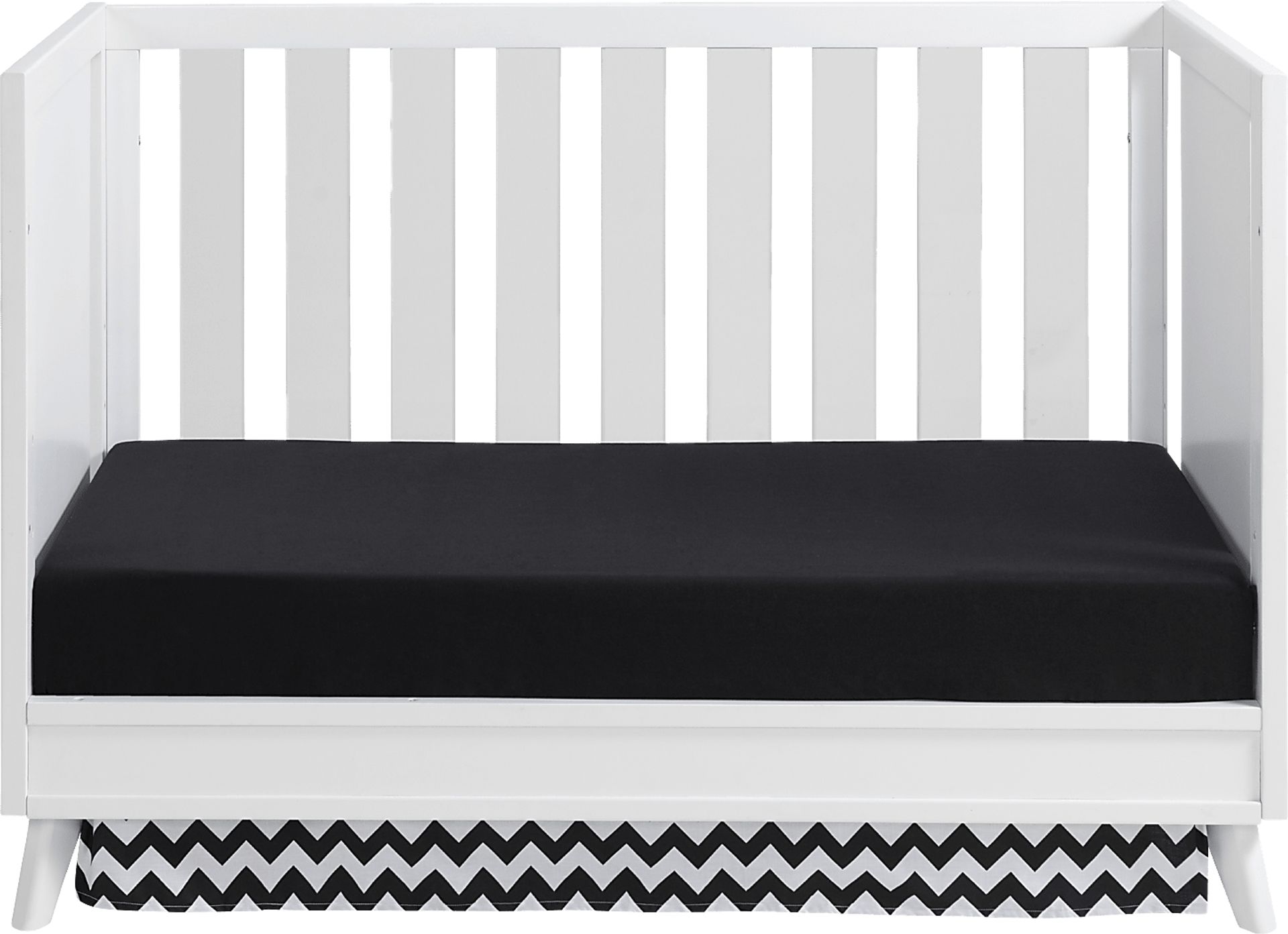 Norbury White Convertible Crib - Image 4
