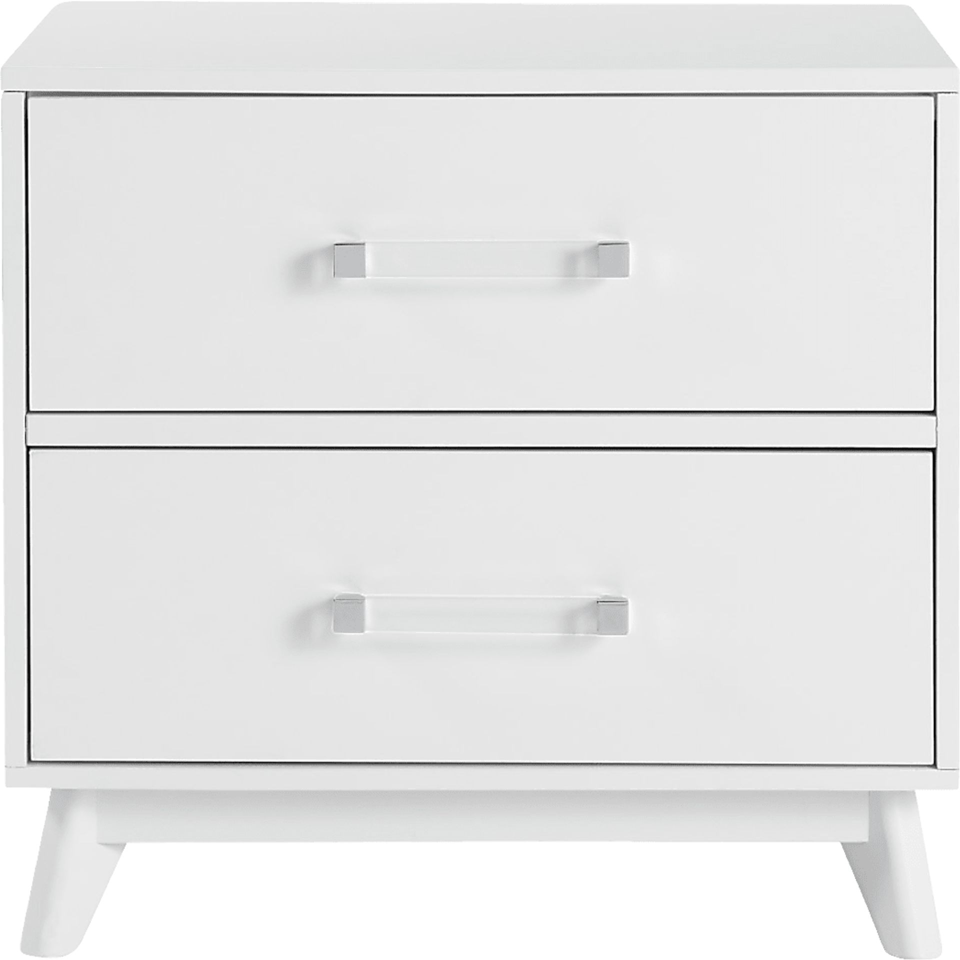 Norbury White Nightstand - Image 2