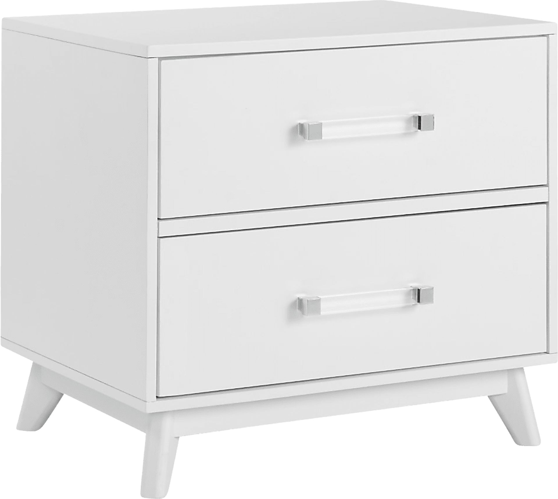 Norbury White Nightstand - Image 1