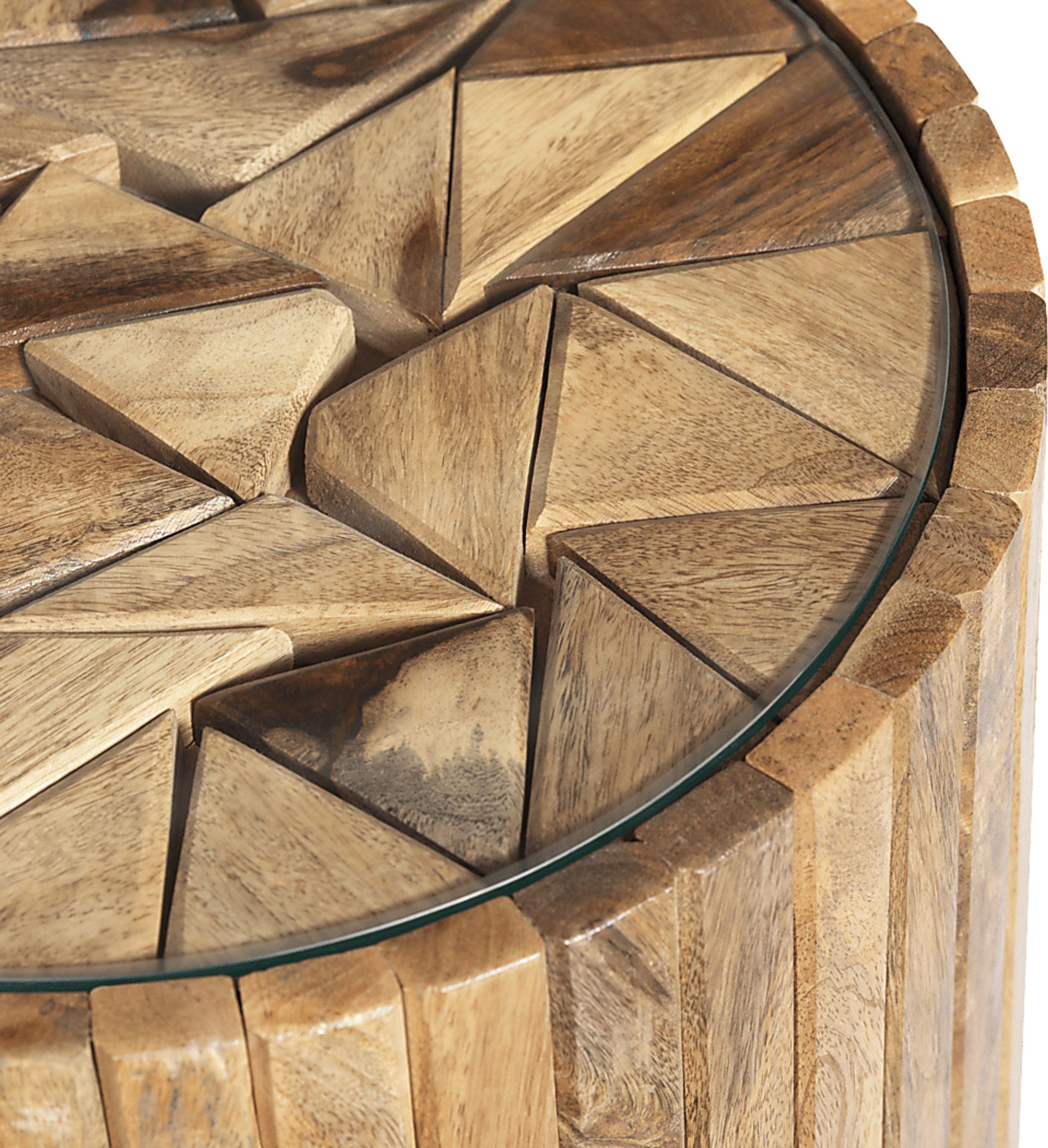 Norchid Brown Accent Table - Image 2