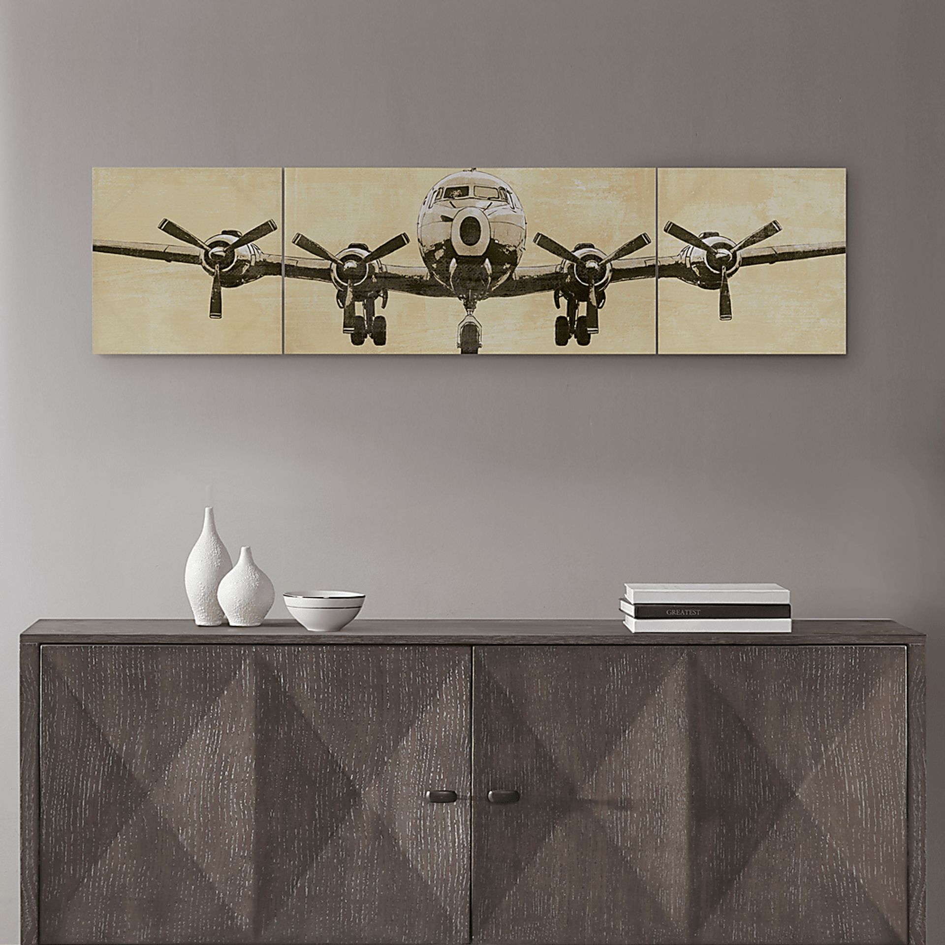 Nordahl Gray Artwork, Set of 3 - Image 10