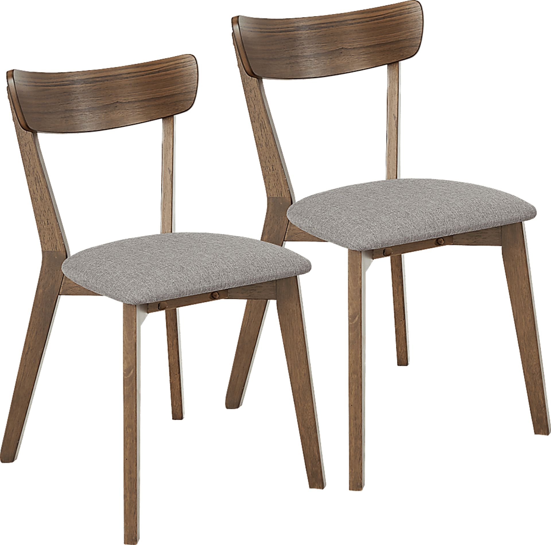 Nordhoff Brown Side Chair, Set of 2 - Image 1