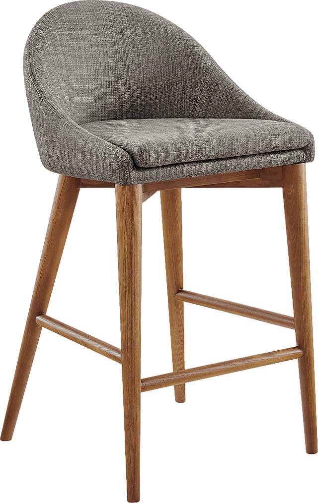 Nordonna Dark Gray Counter Stool - Thumbnail - Image 2