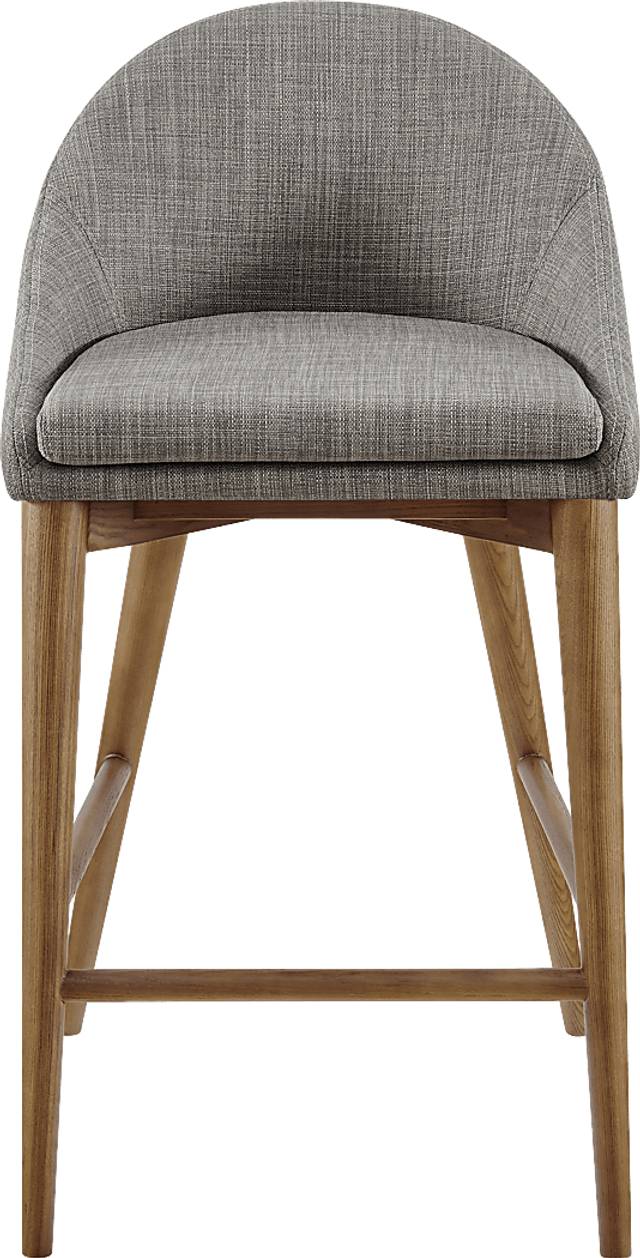 Nordonna Dark Gray Counter Stool - Thumbnail - Image 1