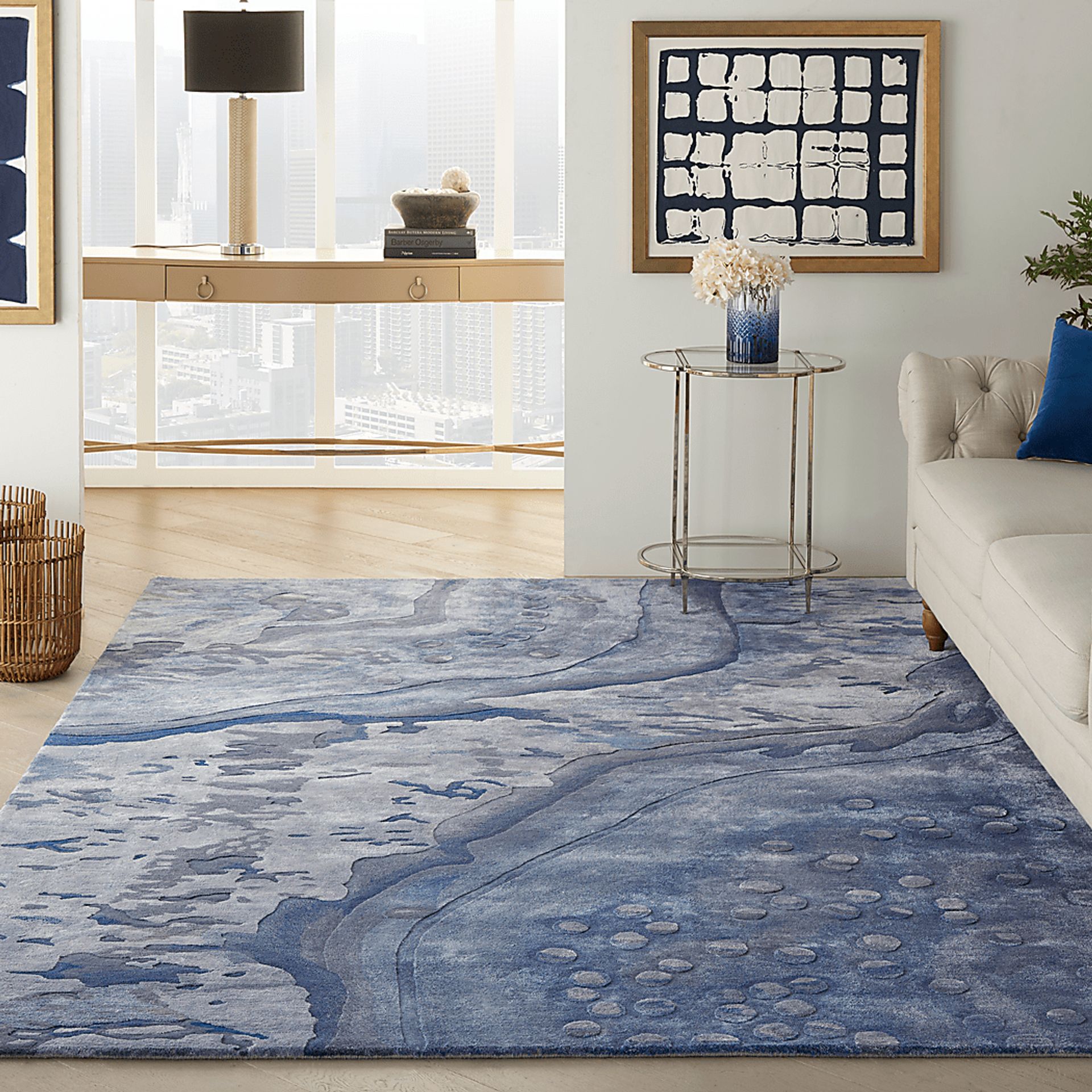 Noreo Blue 7'9 x 9'9 Rug - Image 2
