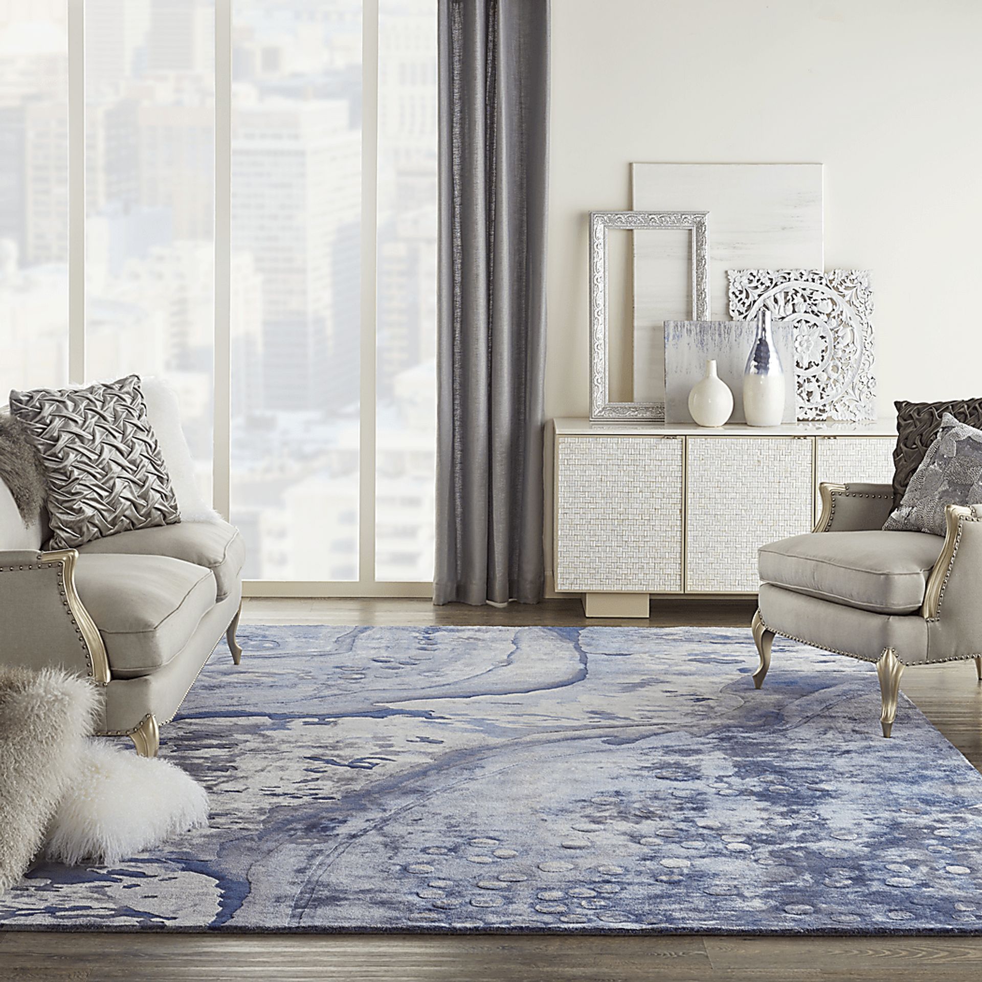Noreo Blue 8'6 x 11'6 Rug - Image 2