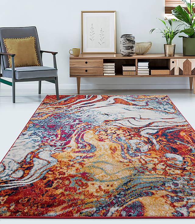 Norham Multi 7'9 x 9'6 Rug - Thumbnail - Image 2