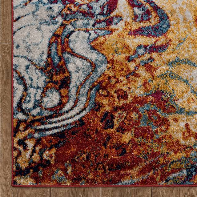 Norham Multi 7'9 x 9'6 Rug - Thumbnail - Image 7