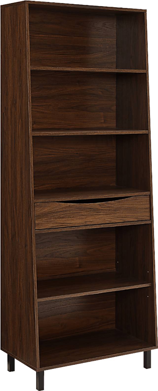 Norhill Walnut Bookcase - Thumbnail - Image 1