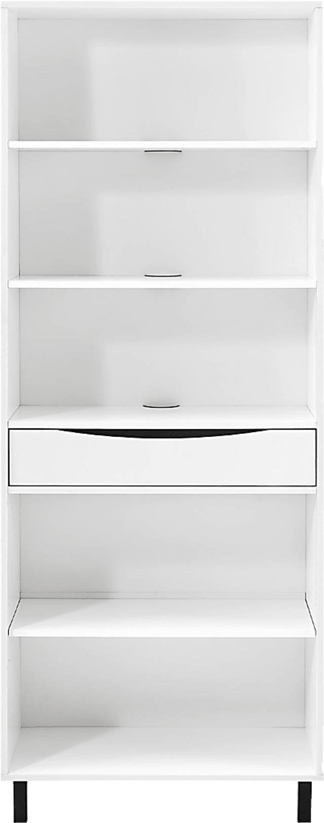 Norhill White Bookcase - Thumbnail - Image 2