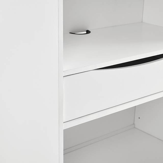 Norhill White Bookcase - Thumbnail - Image 3