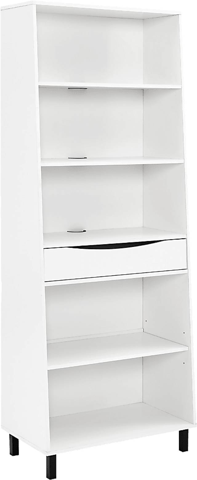 Norhill White Bookcase - Thumbnail - Image 1