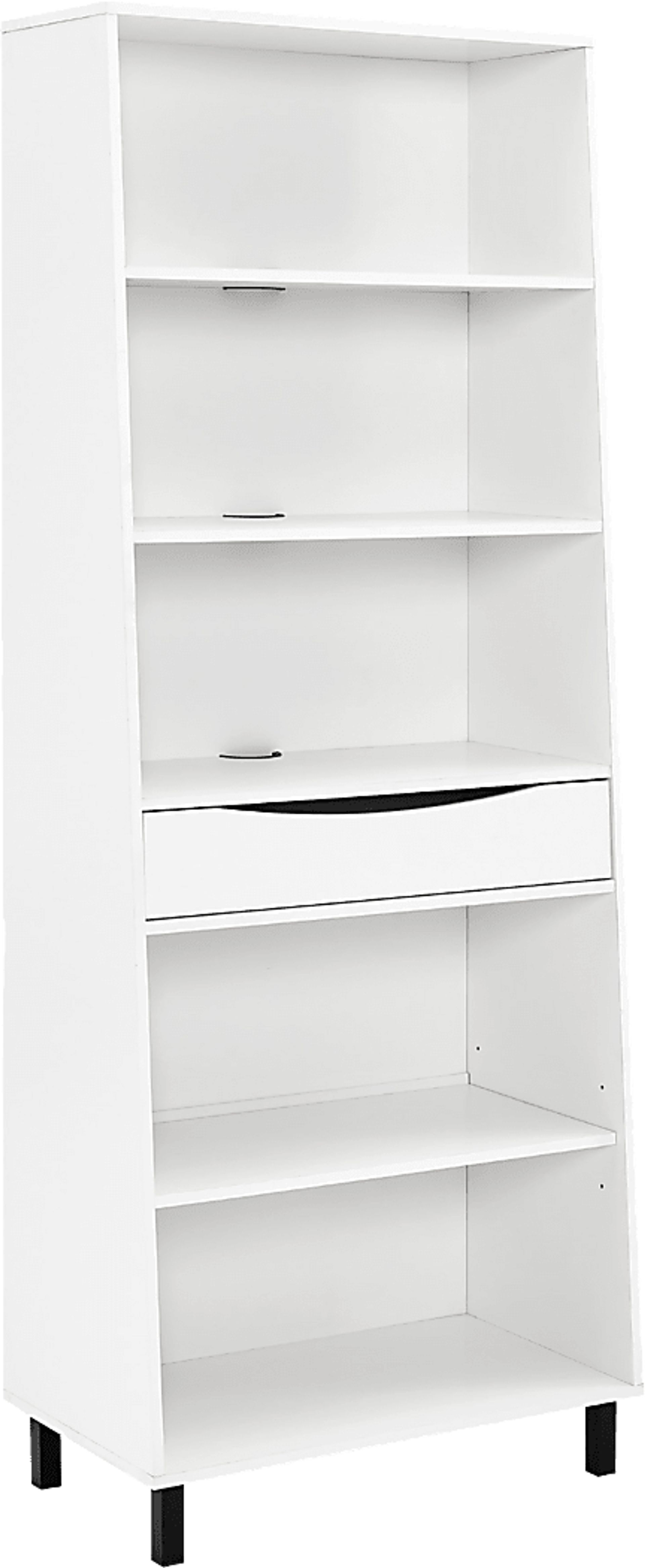Norhill White Bookcase - Image 1