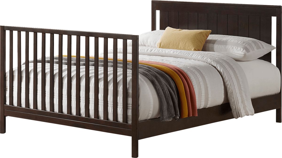 Norian Espresso Dark Wood Convertible Crib Rooms to Go