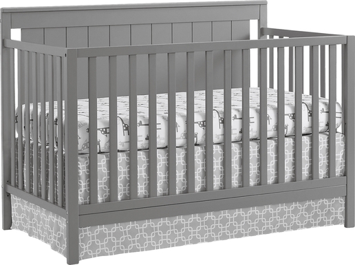 Norian Gray Convertible Crib