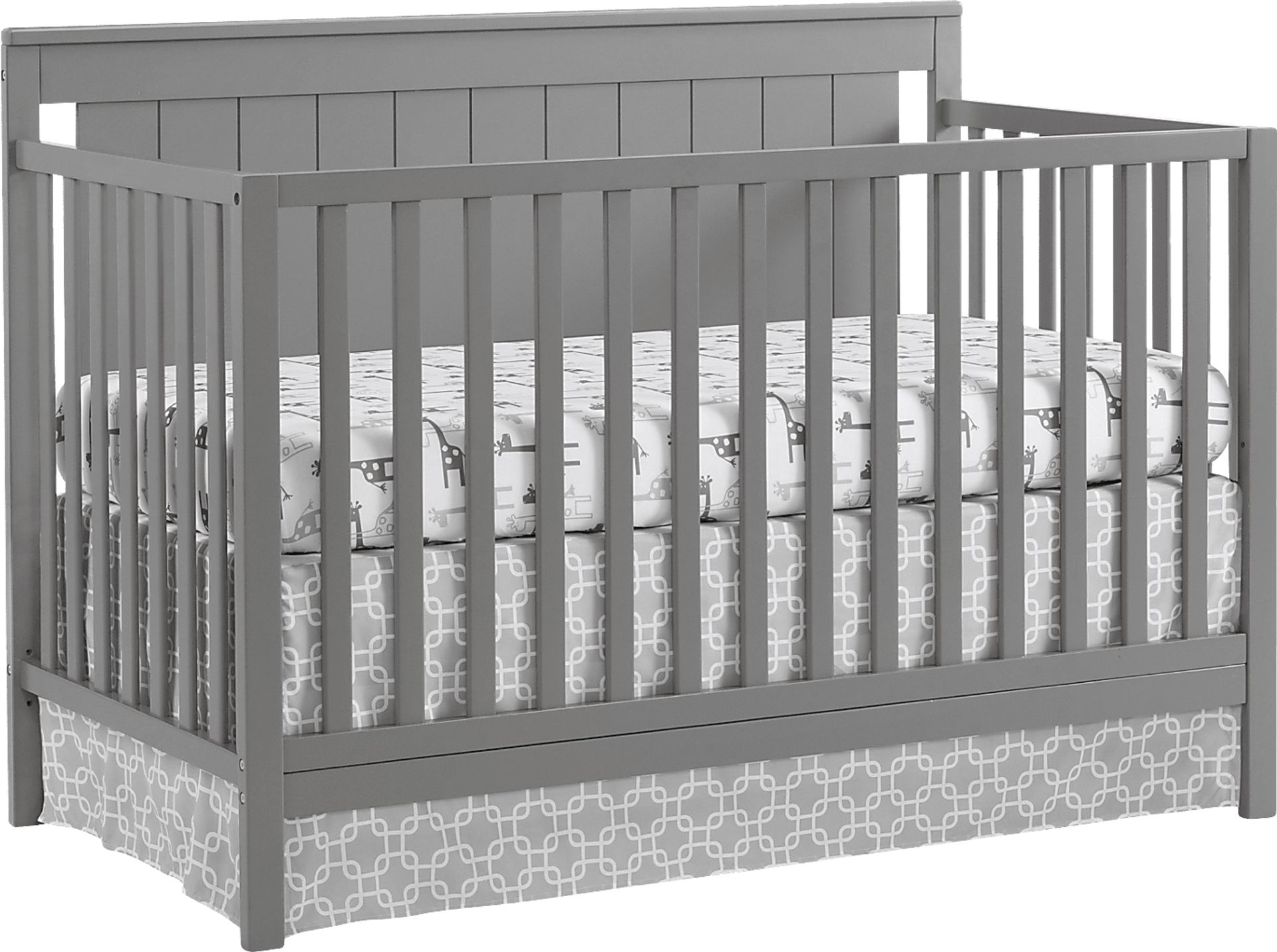 Norian Gray Convertible Crib - Image 1