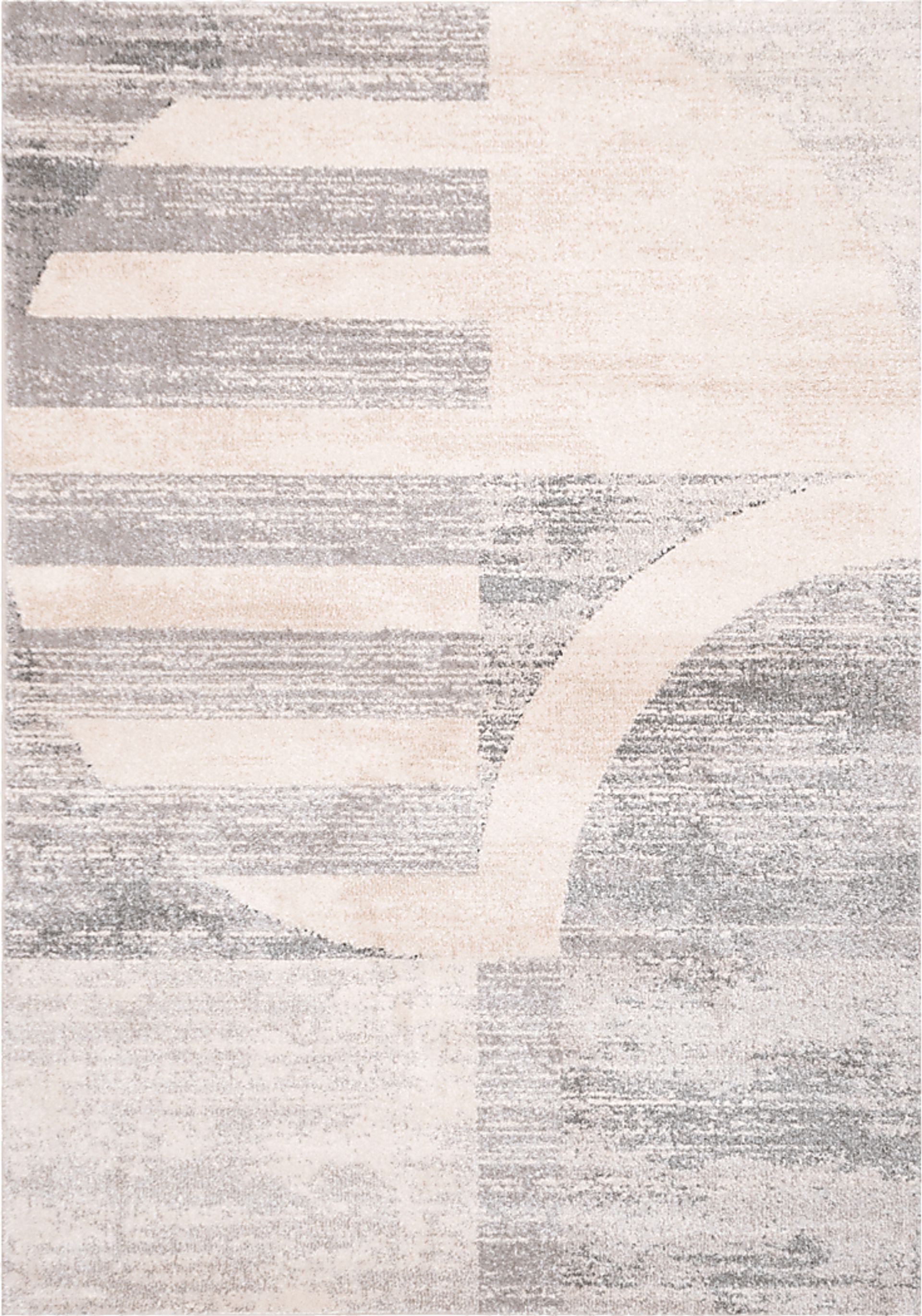 Noriko Gray 5'3 x 7' Rug - Image 1