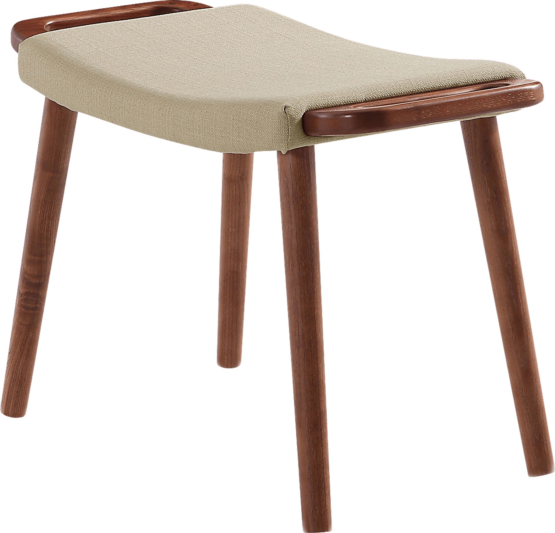 Noriton Beige Accent Ottoman - Image 3
