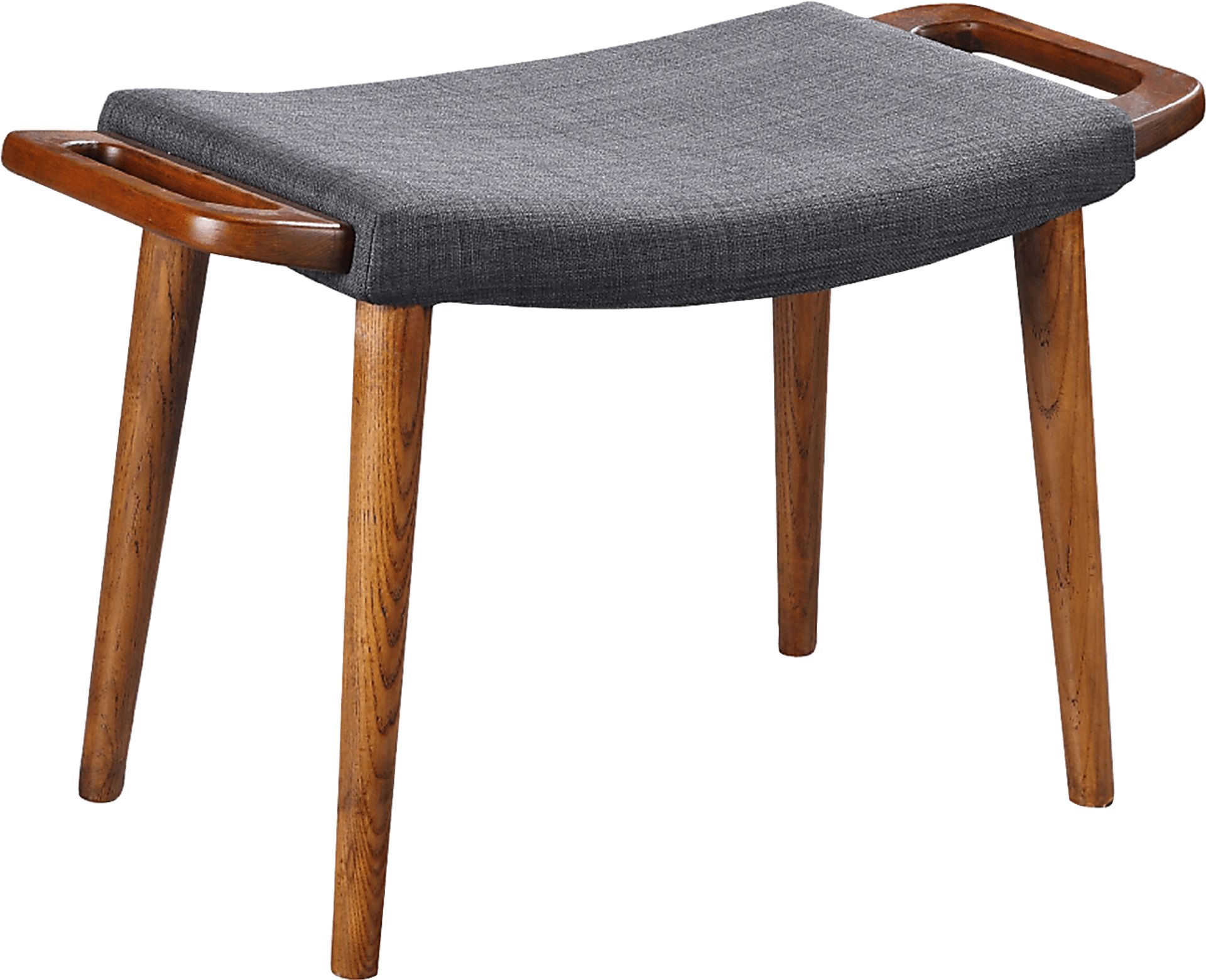 Noriton Charcoal Accent Ottoman - Image 1